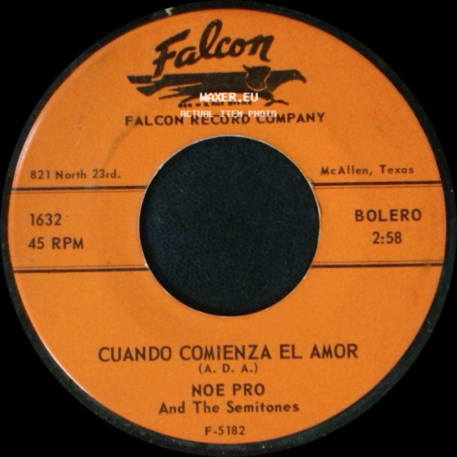 Noe Pro And The Semitones - Cuando Comienza El Amor / Sin Verte side A