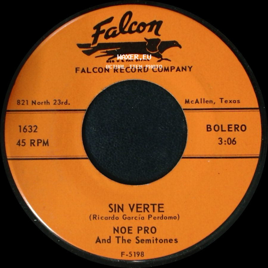 Noe Pro And The Semitones - Cuando Comienza El Amor / Sin Verte side B