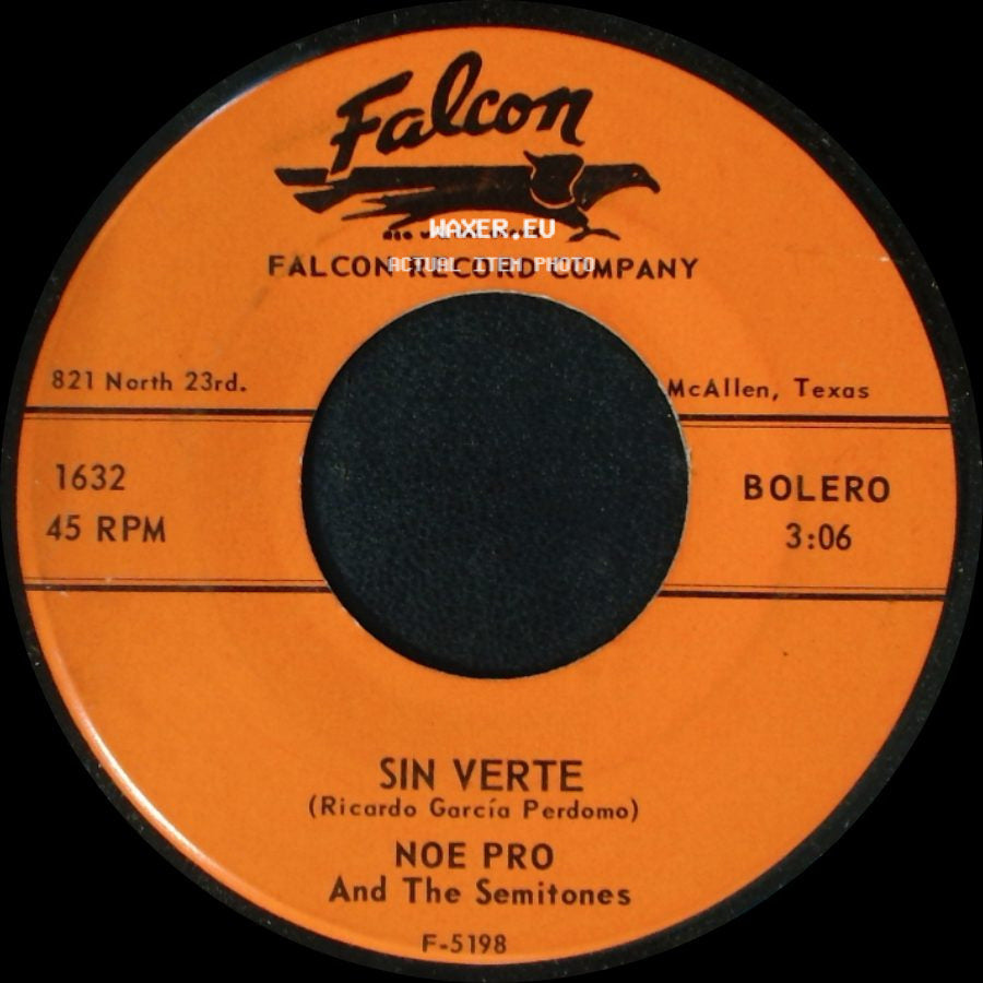 Noe Pro And The Semitones - Cuando Comienza El Amor / Sin Verte side B