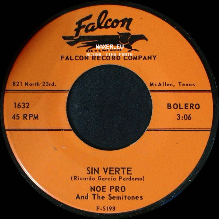 Noe Pro And The Semitones - Cuando Comienza El Amor / Sin Verte side B