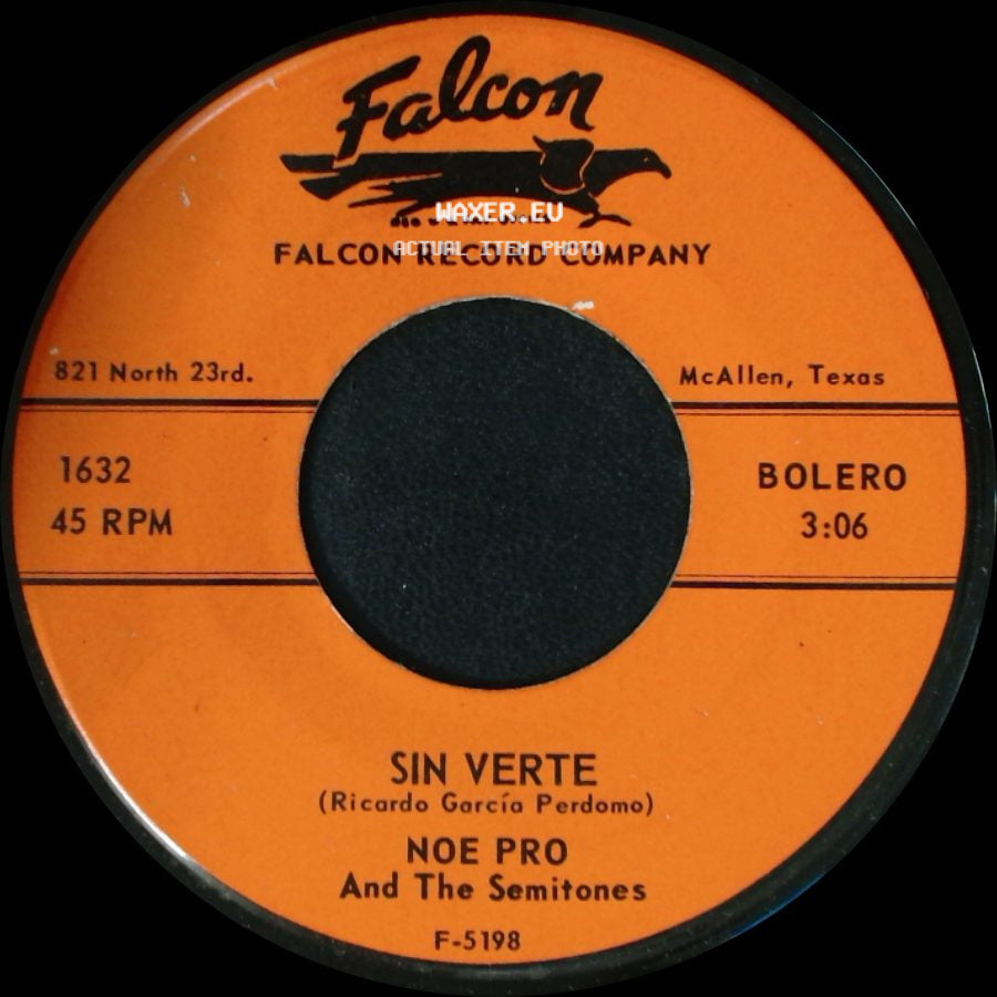 Noe Pro And The Semitones - Cuando Comienza El Amor / Sin Verte side B