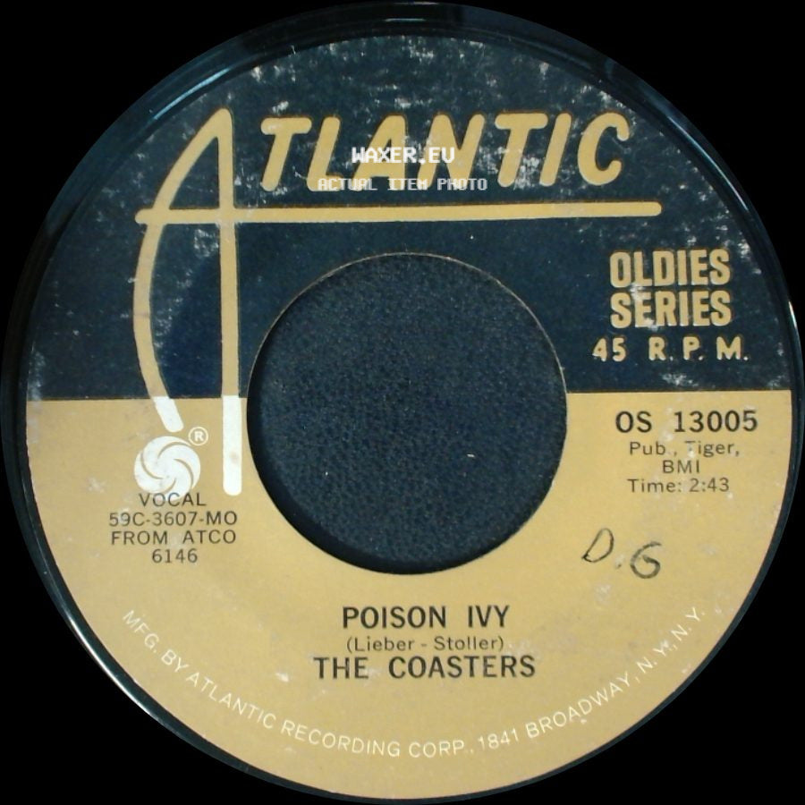 The Coasters - Poison Ivy / Idol With The Golden Head side A