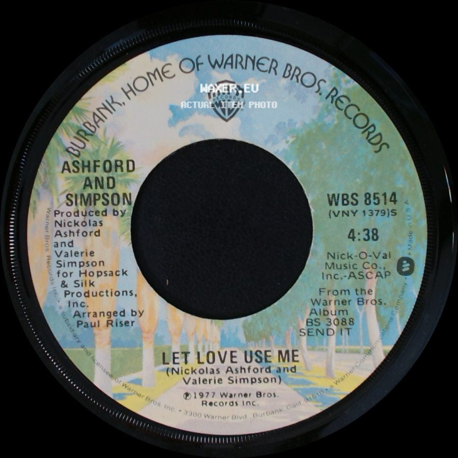Ashford And Simpson - Don't Cost You Nothing / Let Love Use Me side B