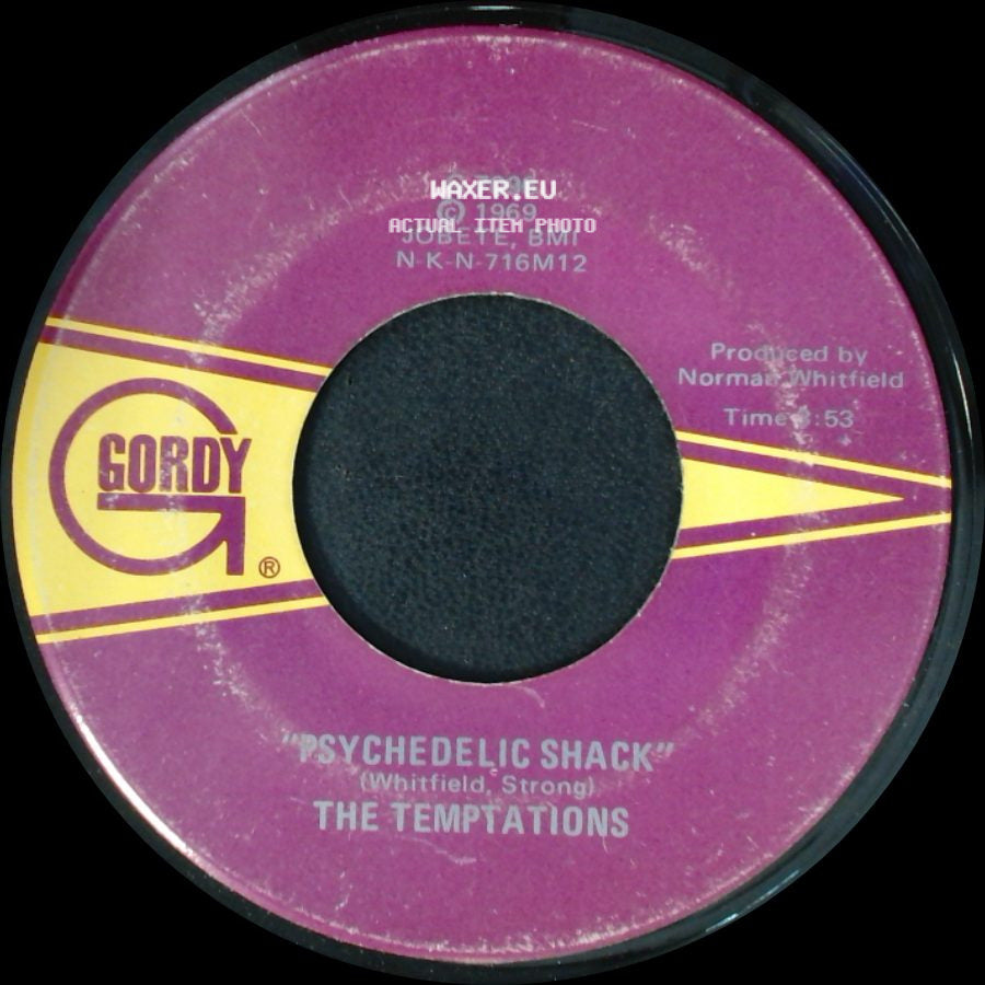 The Temptations - That's The Way Love Is / Psychedelic Shack side B
