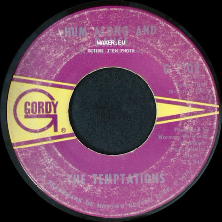 The Temptations - Ungena Za Ujimwengu (Unite Jambo Jord) / Hum Along And Dance side B