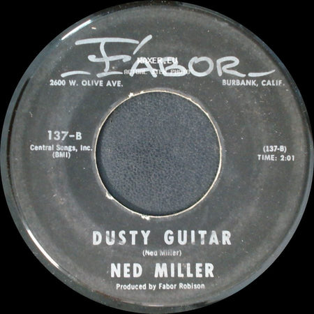 Ned Miller - Dusty Guitar / Do What You Do Do Well side A