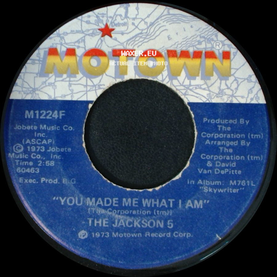 The Jackson 5 - You Made Me What I Am / Hallelujah Day side A