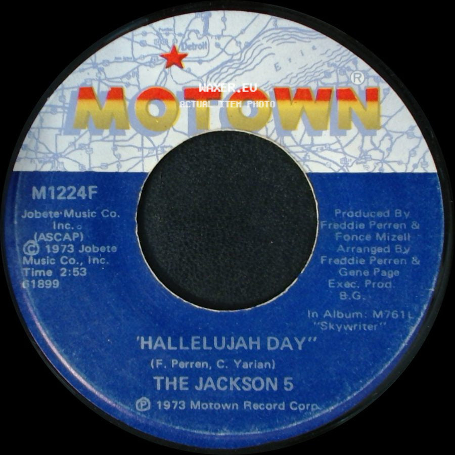 The Jackson 5 - You Made Me What I Am / Hallelujah Day side B