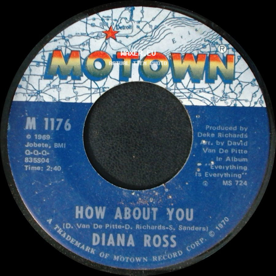 Diana Ross - Remember Me / How About You side B