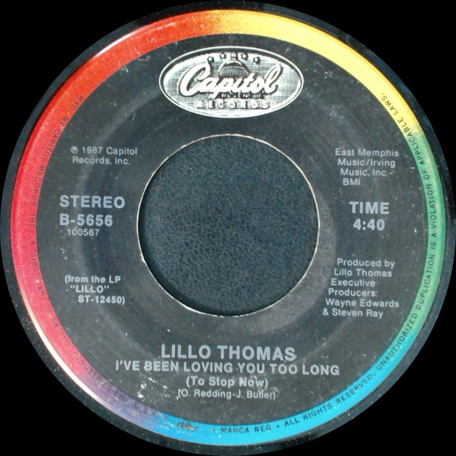 Lillo Thomas - I've Been Loving You Too Long (To Stop Now) / Sexy Girl side A