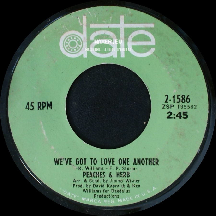 Peaches & Herb - We've Got To Love One Another / Two Little Kids side A