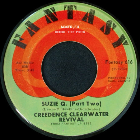 Creedence Clearwater Revival - Suzie Q. (Part One) / Suzie Q. (Part Two) side B