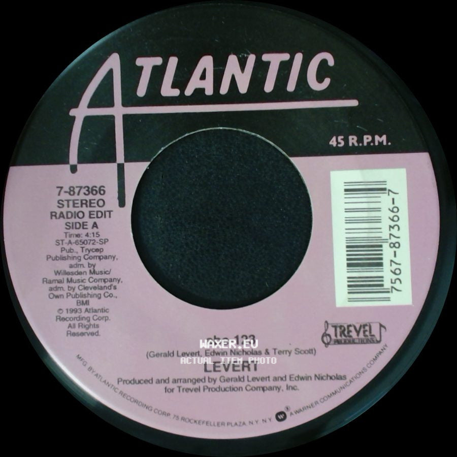 Levert - Radio Edit / Abc-123 side A