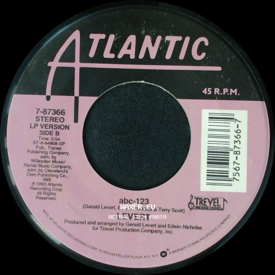 Levert - Radio Edit / Abc-123 side B