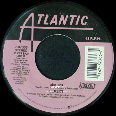 Levert - Radio Edit / Abc-123 side B