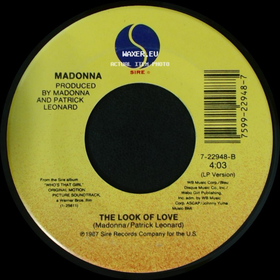 Madonna - Express Yourself / The Look Of Love side B