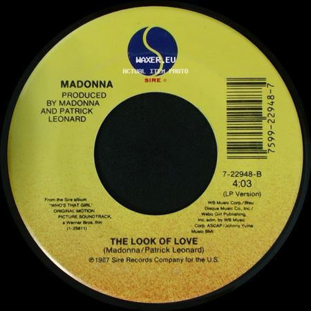 Madonna - Express Yourself / The Look Of Love side B