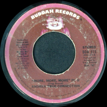 Andrea True Connection - More, More, More Pt. Ii / More, More, More Pt. 1 side A