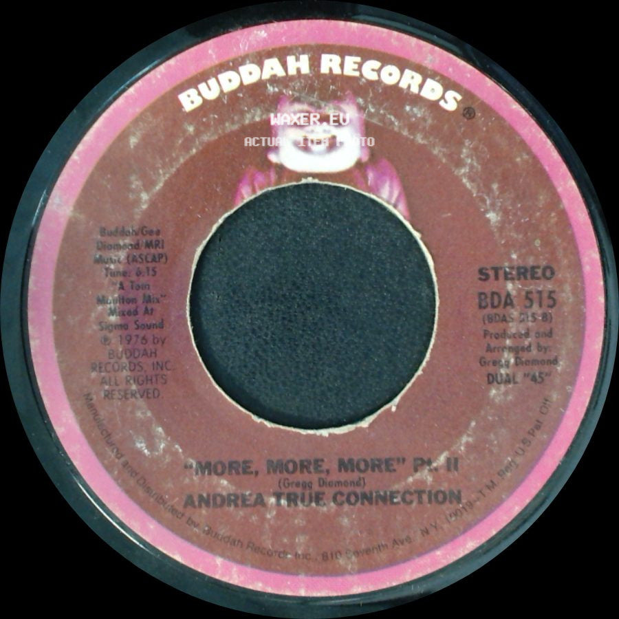 Andrea True Connection - More, More, More Pt. Ii / More, More, More Pt. 1 side A