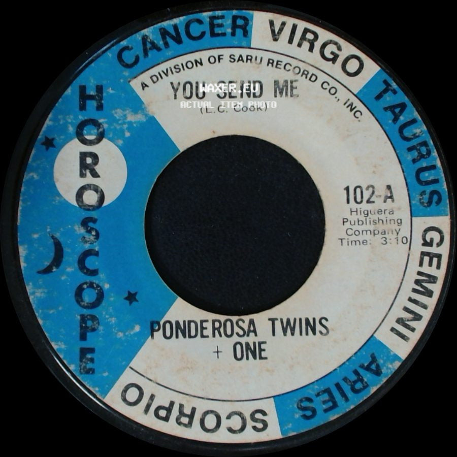 Ponderosa Twins + One - You Send Me / Hey Girl side A