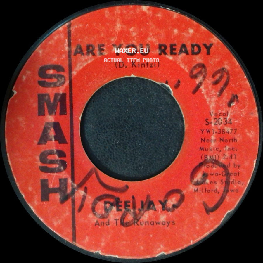 Dee Jay And The Runaways / Peel Jays And The Runaways - Peter Rabbit / Are You Ready side B