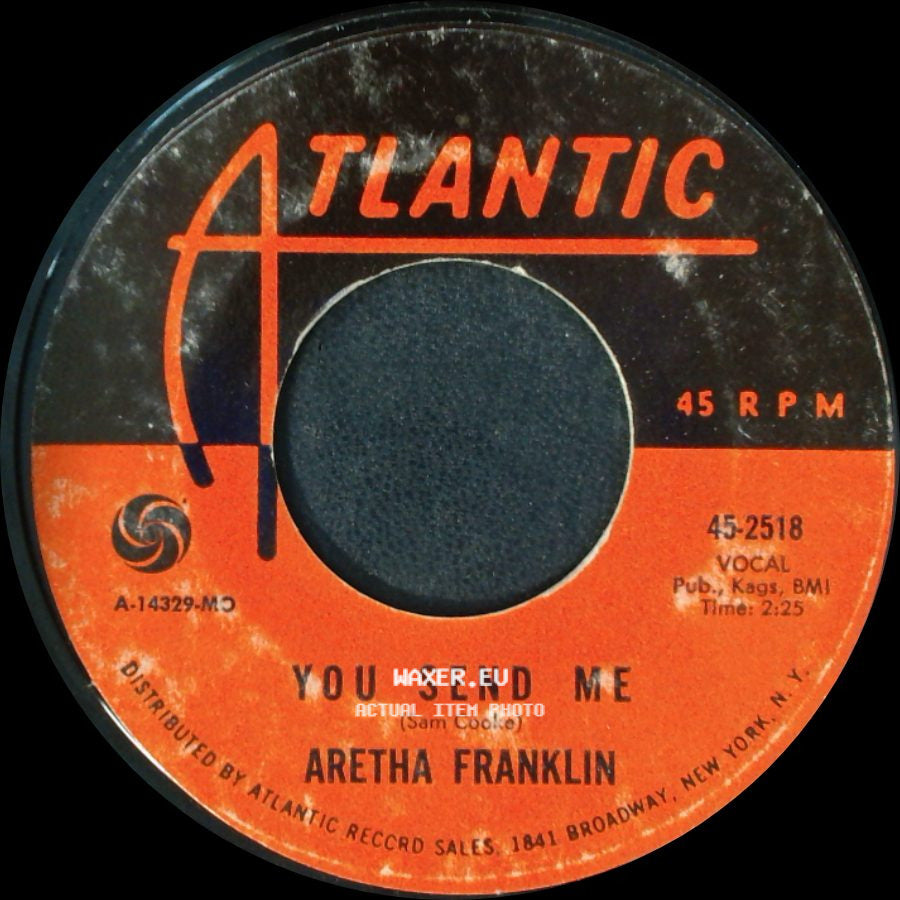 Aretha Franklin - You Send Me / Think side A
