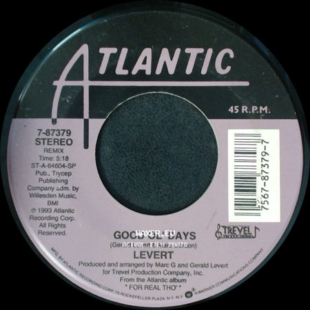 Levert - Good Ol' Days / Good Ol' Days side B