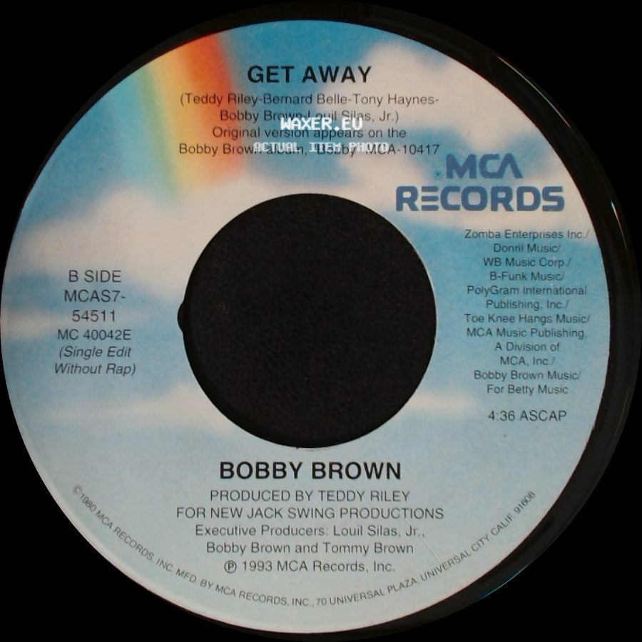 Bobby Brown - Get Away / Get Away side B