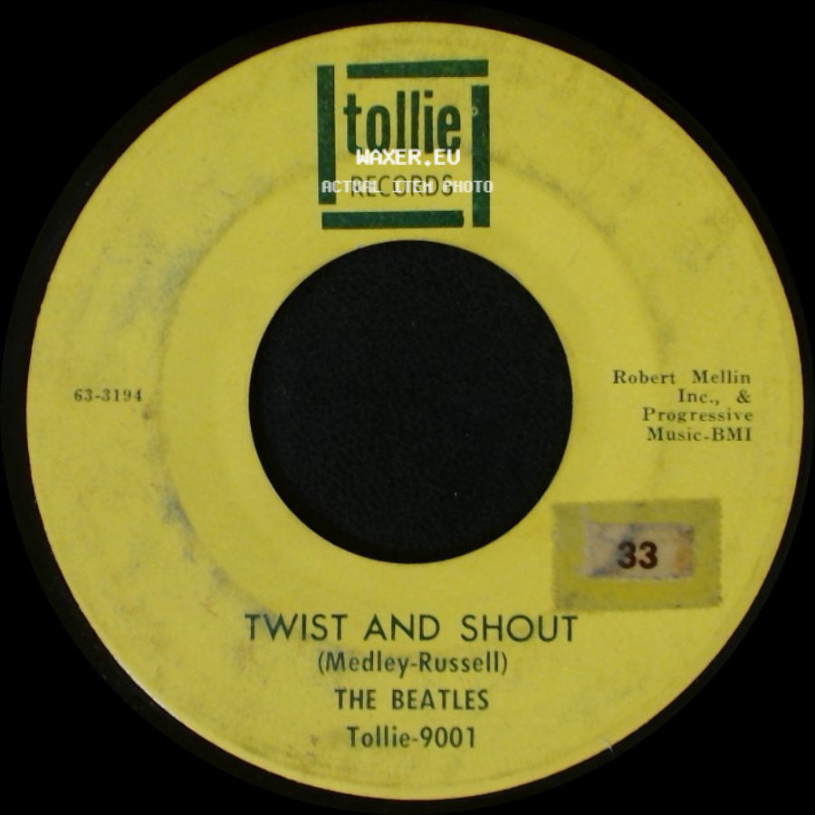 The Beatles - Twist And Shout / There's A Place side A