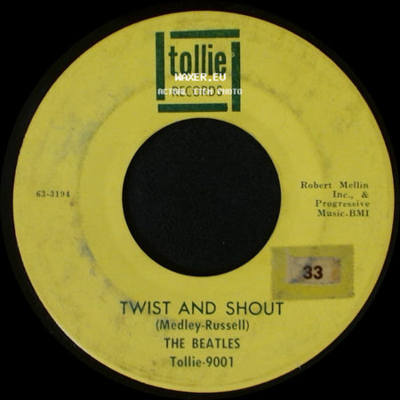 The Beatles - Twist And Shout / There's A Place side A
