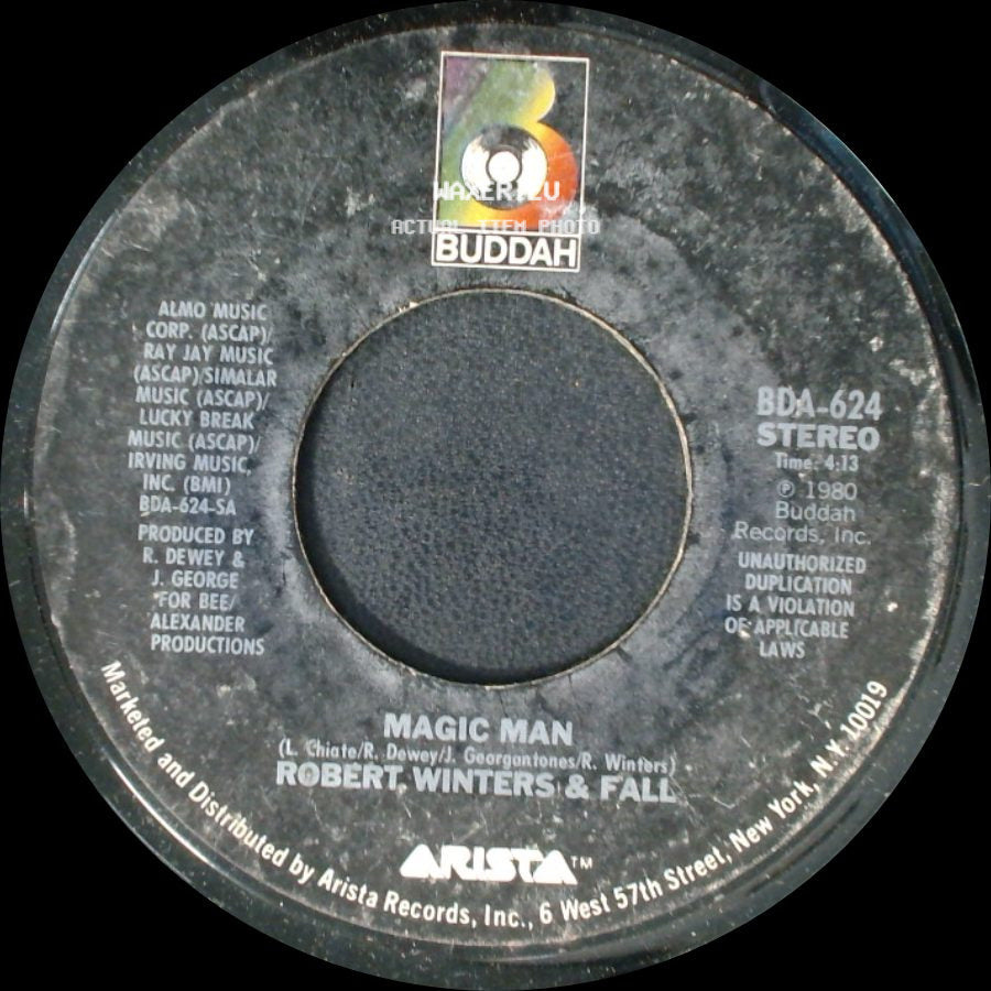 Robert Winters & Fall - Magic Man / One More Year side A