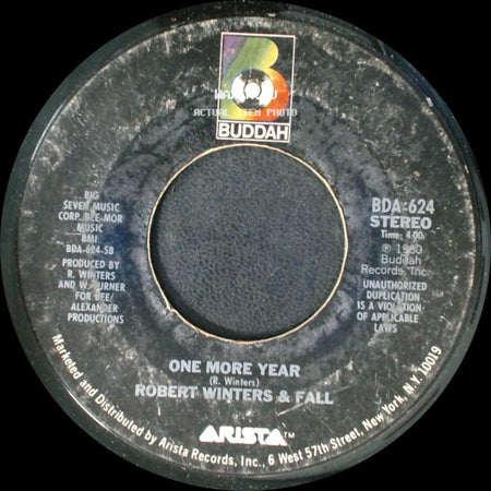 Robert Winters & Fall - Magic Man / One More Year side B