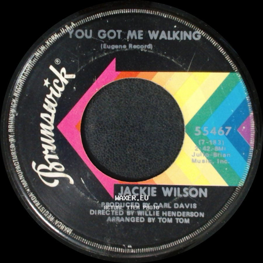 Jackie Wilson - You Got Me Walking / The Fountain side A