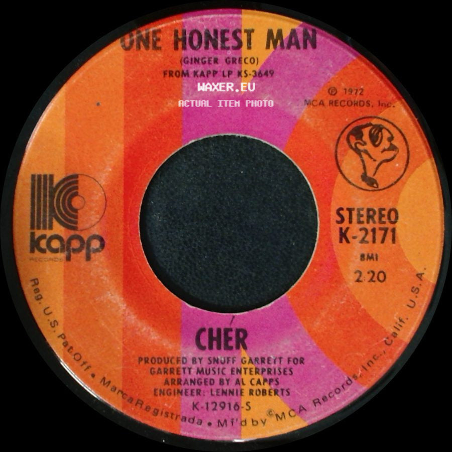 Cher / Chér - One Honest Man / Living In A House Divided side A