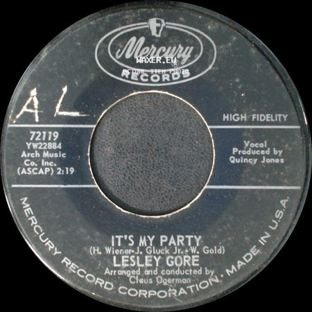 Lesley Gore - It's My Party / Danny side A