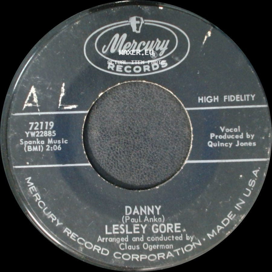 Lesley Gore - It's My Party / Danny side B