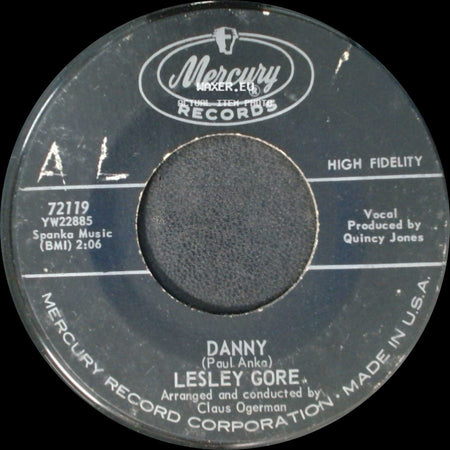 Lesley Gore - It's My Party / Danny side B