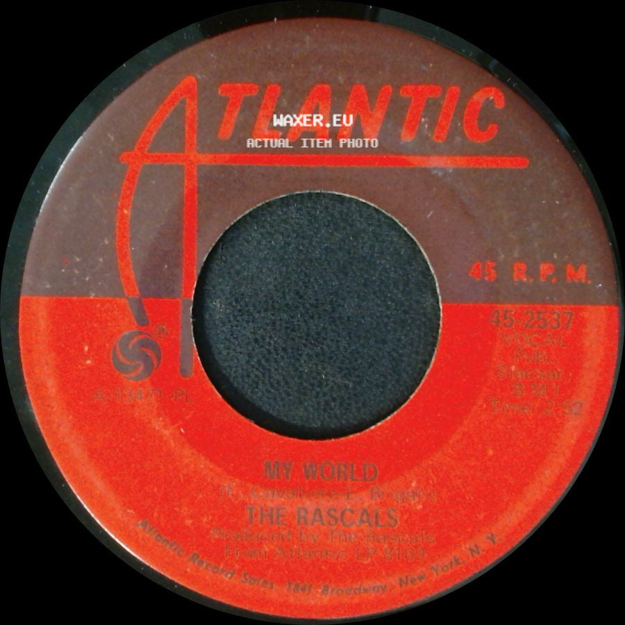 The Rascals - My World / People Got To Be Free side A