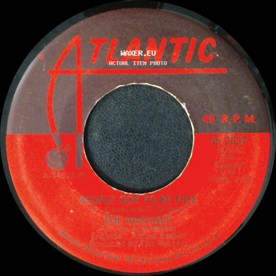 The Rascals - My World / People Got To Be Free side B