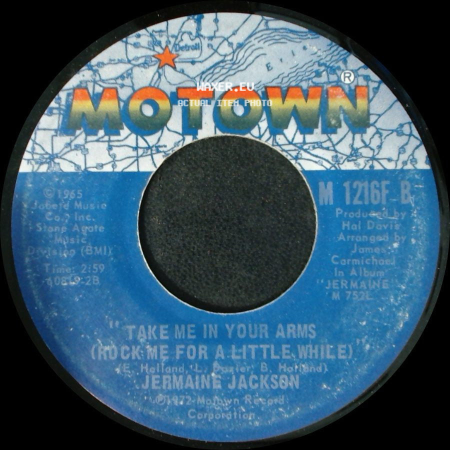 Jermaine Jackson - Take Me In Your Arms (Rock Me For A Little While) / Daddy's Home side A