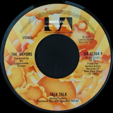 The Vapors - Talk Talk / Turning Japanese side A