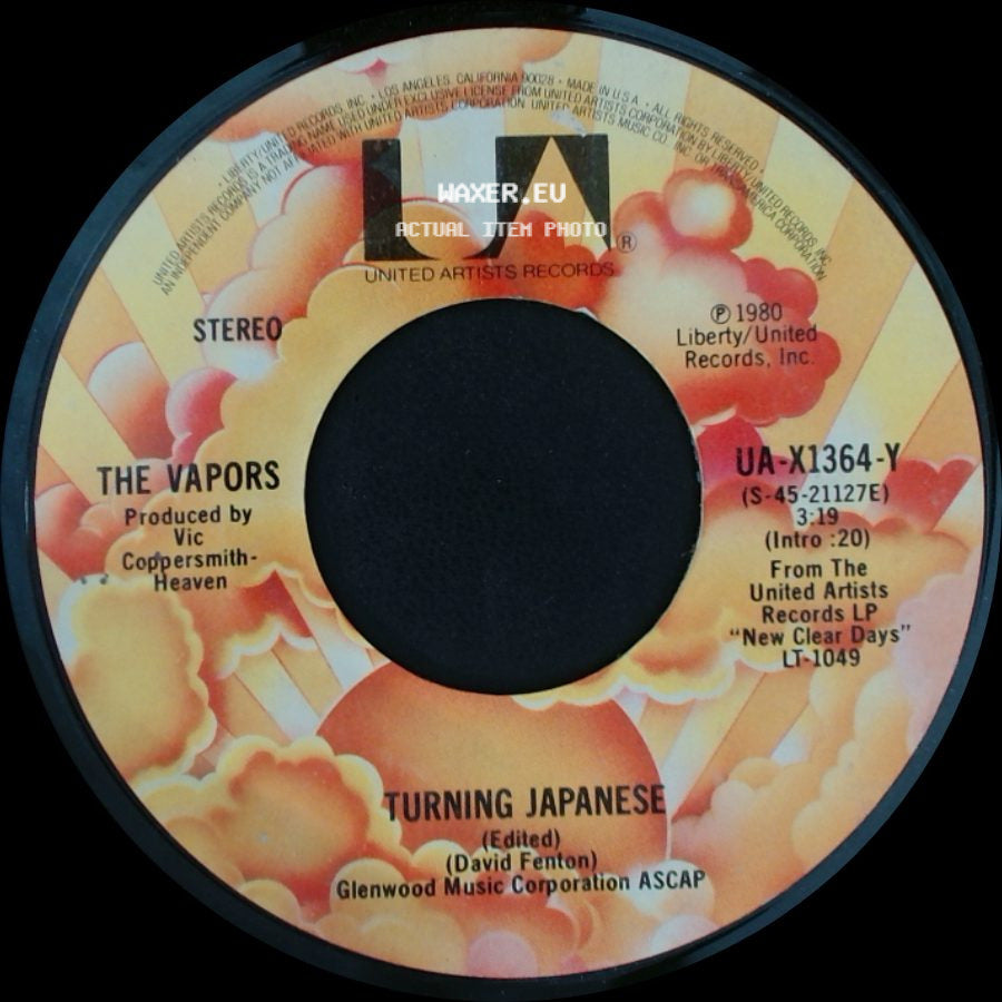 The Vapors - Talk Talk / Turning Japanese side B