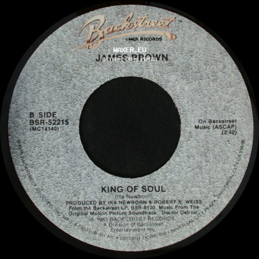 Devo / James Brown - Theme From Doctor Detroit / King Of Soul side B