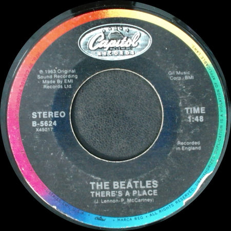 The Beatles - There's A Place / Twist And Shout side A