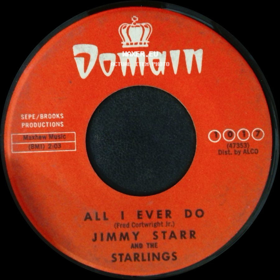 Jimmy Starr And The Starlings - All I Ever Do / Gonna Take An Express Train side A