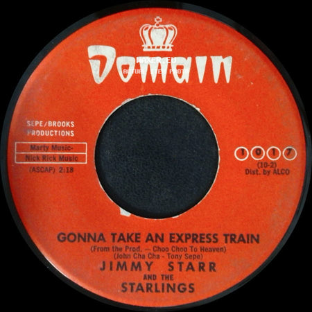 Jimmy Starr And The Starlings - All I Ever Do / Gonna Take An Express Train side B