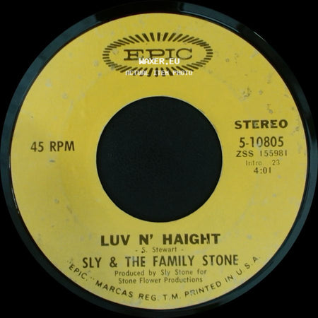 Sly & The Family Stone - Luv N' Haight / Family Affair side A