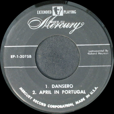 Unknown Artist - 1. Ruby 2. Anna / 1. Dansero 2. April In Portugal side B
