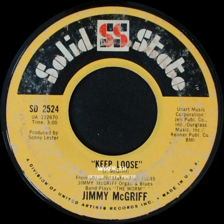 Jimmy Mcgriff - The Worm / Keep Loose side B