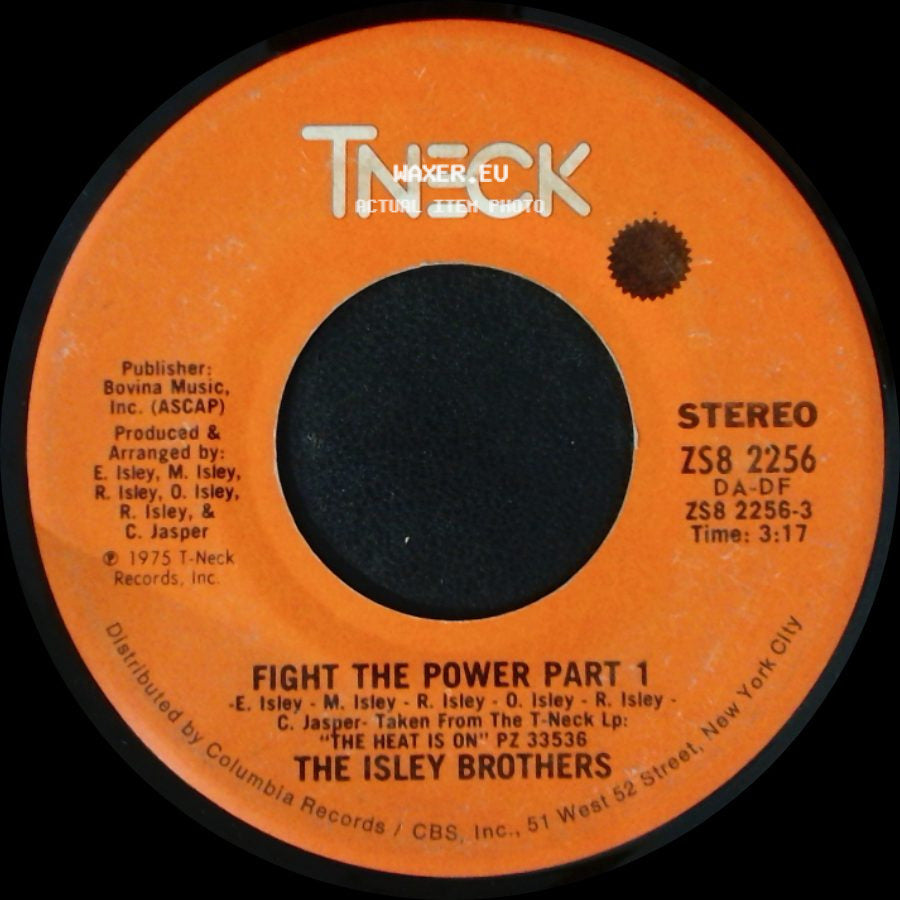 The Isley Brothers - Fight The Power Part 2 / Fight The Power Part 1 side B